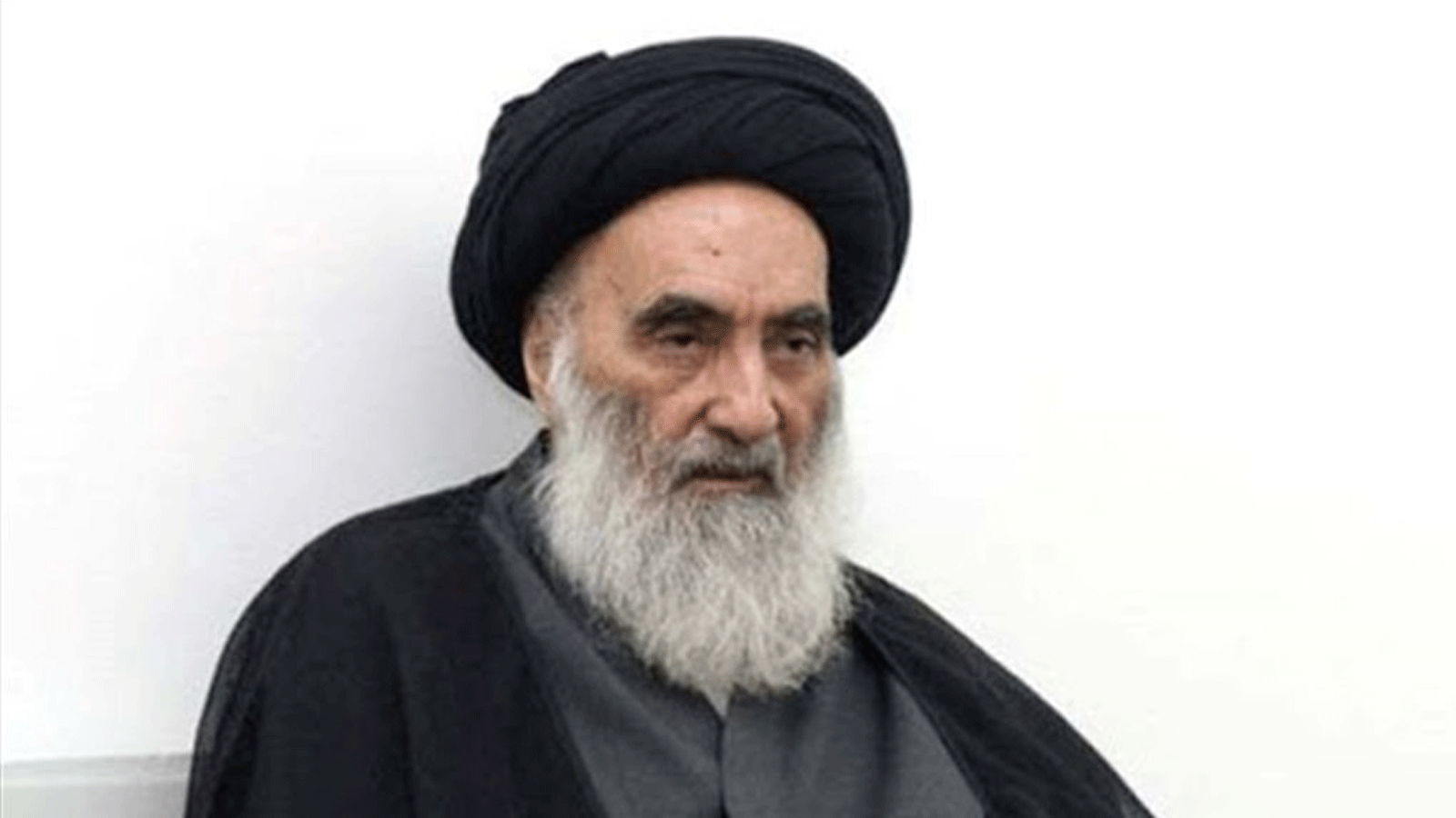 المرجع الشيعي العراقي الاعلى علي السيستاني (صورة من مكتبه الاعلامي)