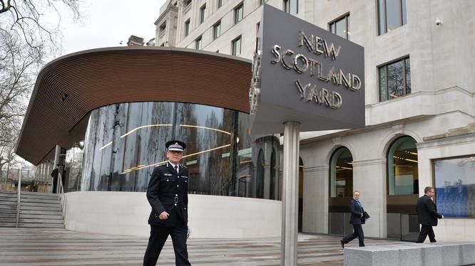 مقر شرطة اسكوتلانديارد البريطانية في قلب لندن