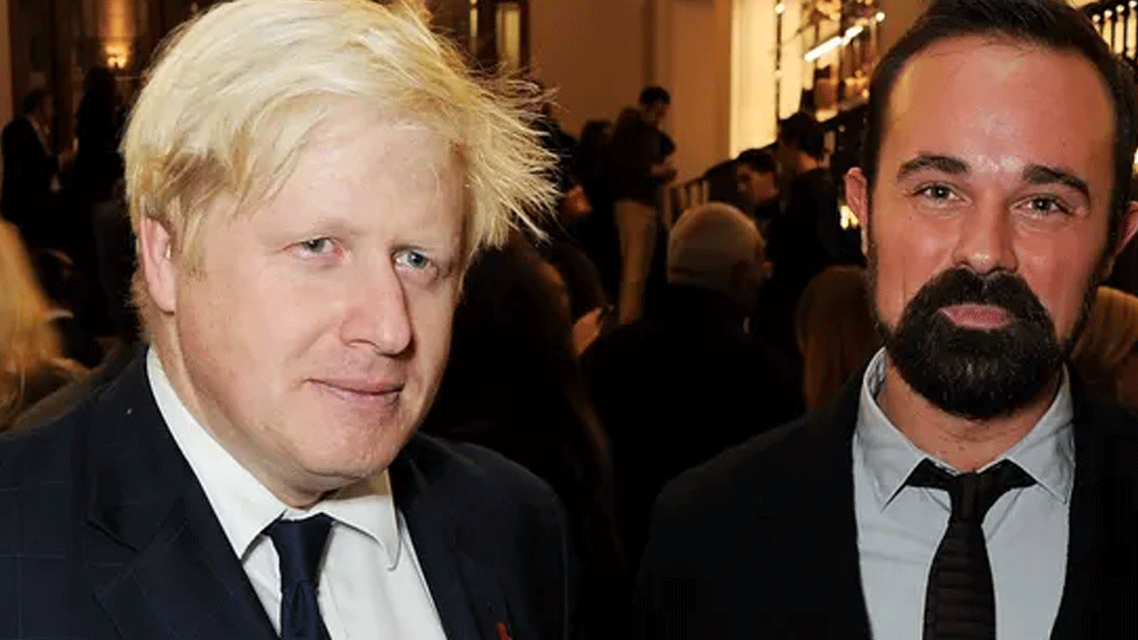 رئيس الوزراء البريطاني وصديقه الروسي الأصل اللورد ليبديف