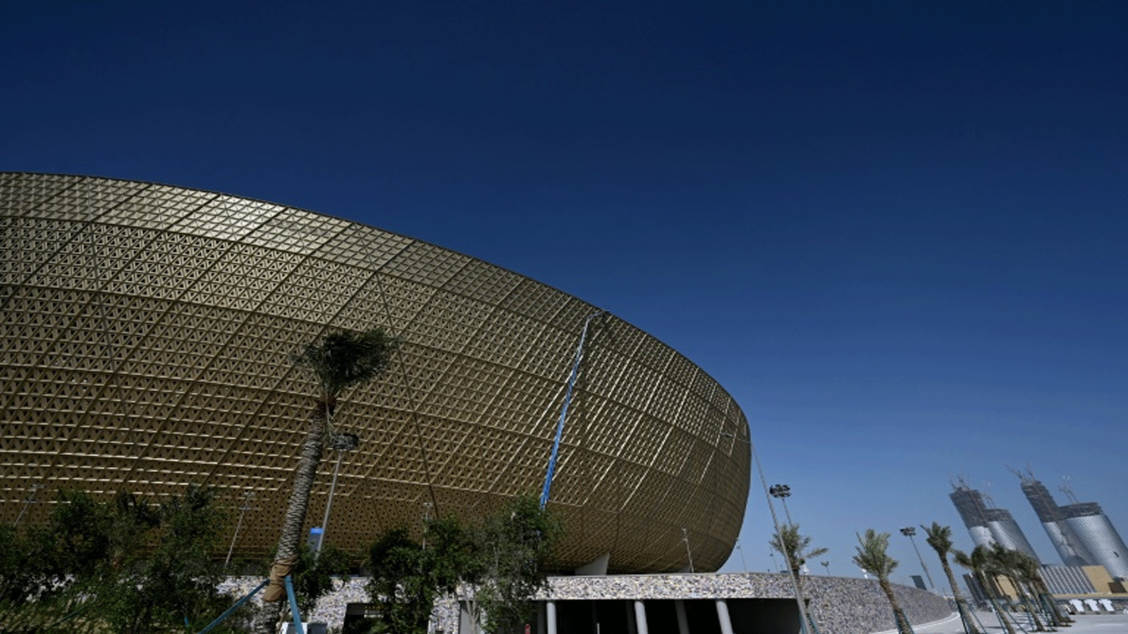 ملعب لوسيل الذي يتسّع لـ80 ألف متفرّج، وسيحتضن المباراة النهائية في مونديال قطر 2022