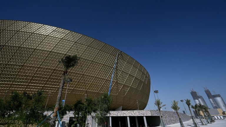 ملعب لوسيل الذي يتسّع لـ80 ألف متفرّج، وسيحتضن المباراة النهائية في مونديال قطر 2022