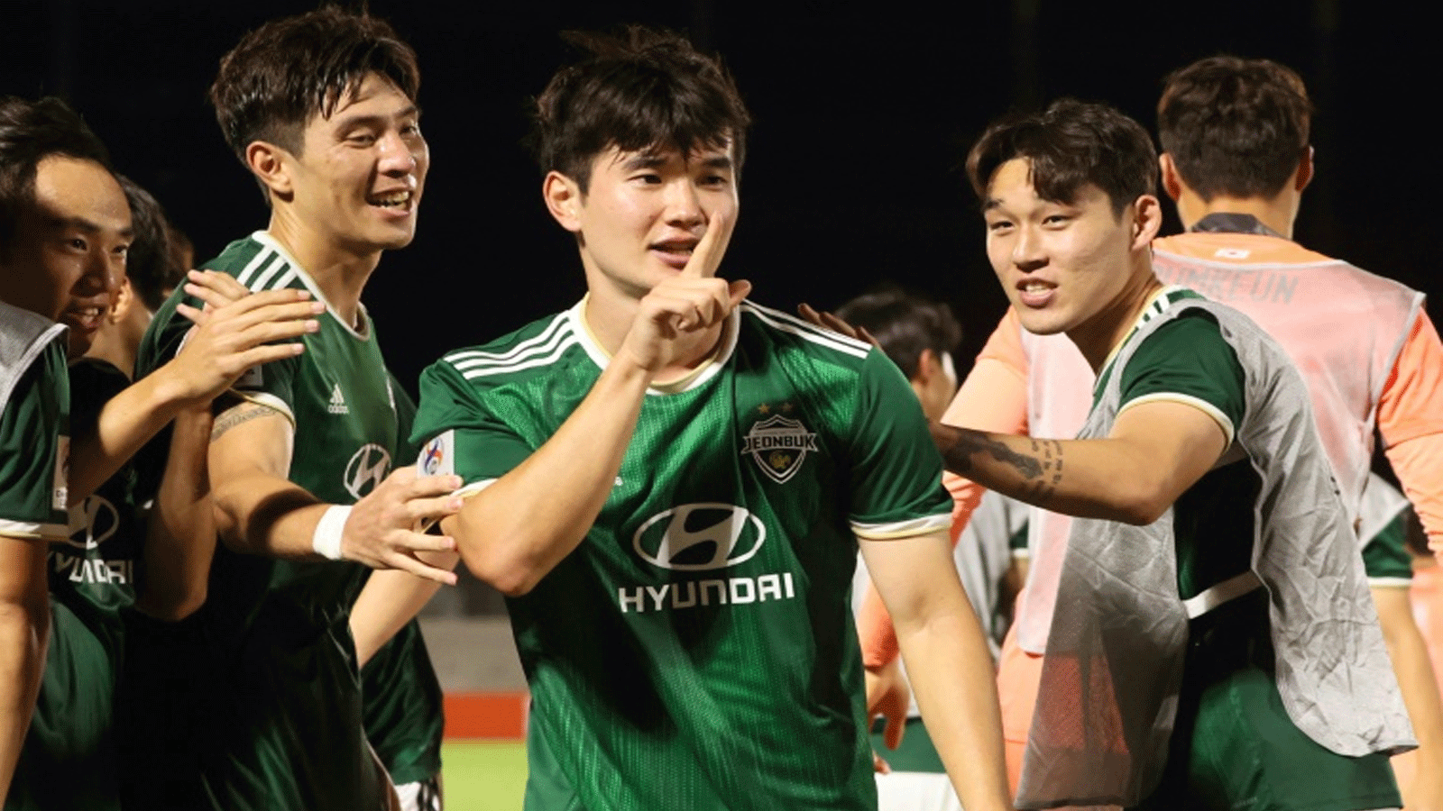 سجّل كيم جين-غيو هدفاً قاتلاً وضع تشونبوك هيونداي الكوري الجنوبي في ربع نهائي دوري أبطال آسيا