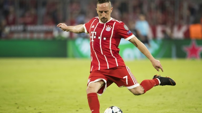 حقق ريبيري مع بايرن لقب الدوري الالماني تسع مرات ودوري أبطال أوروبا عام 2013