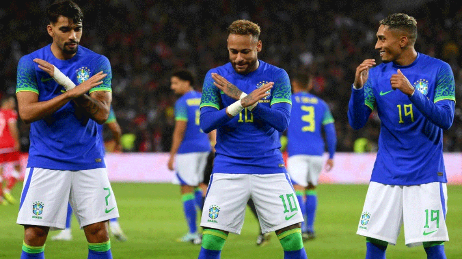 نجوم منتخب البرازيل المرشحة القوية لنيل لقب سادس في كأس العالم