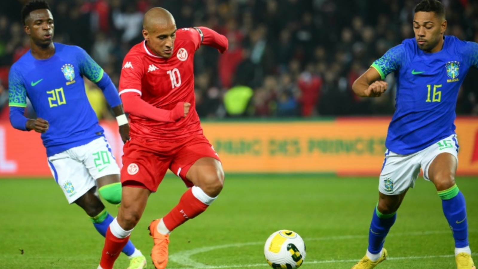 سيحقق التونسي وهبي الخزري (وسط) حلمه بمواجهة منتخب فرنسا في كأس العالم 2022