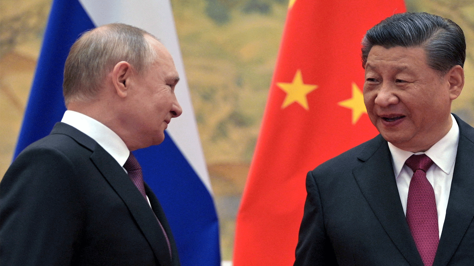 الرئيسان الصيني والروسي في أحد لقاءاتهما