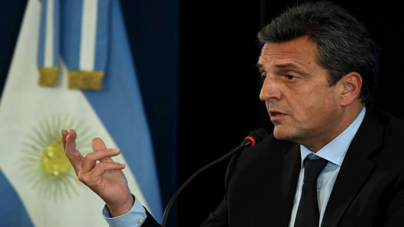 وزير الاقتصاد الأرجنتيني سيرجيو ماسا