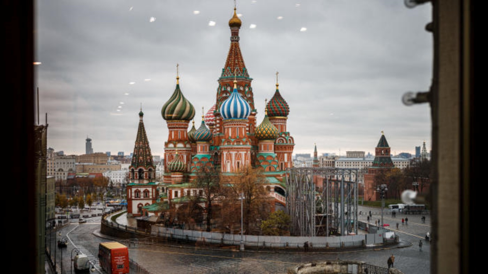 الساحة الحمراء في موسكو في 21 أكتوبر 2021