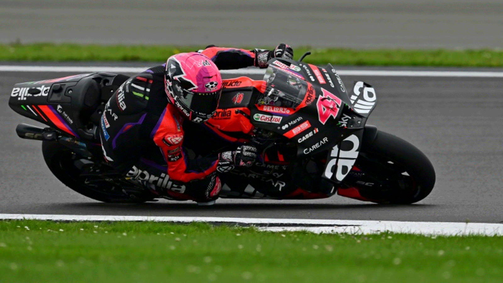 أحرز الدراج الإسباني أليكس اسبارغارو (أبريليا) المركز الأول في جائزة بريطانيا الكبرى في الجولة التاسعة من بطولة العالم للدراجات النارية فئة موتو جي بي على حلبة سيلفرستون في 6 آب/أغسطس 2023