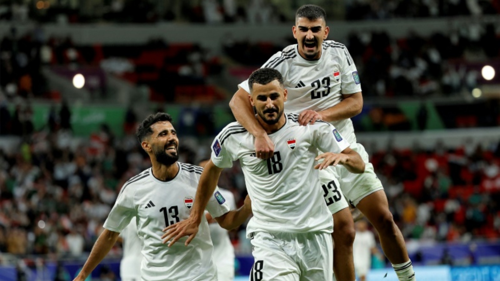 حقق العراق فوزاً سهلاً على اندونيسيا في دور المجموعات لكأس آسيا في كرة القدم في 15 كانون الثاني (يناير) 2024 في الدوحة