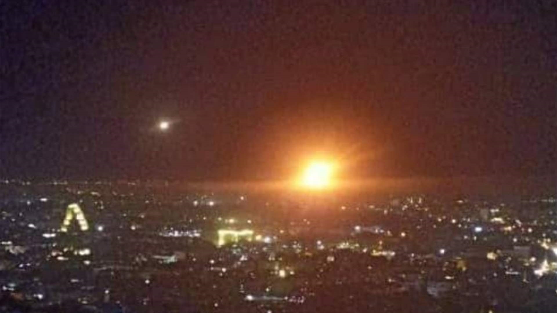ضربات اسرائيلية على دمشق ومحيطها