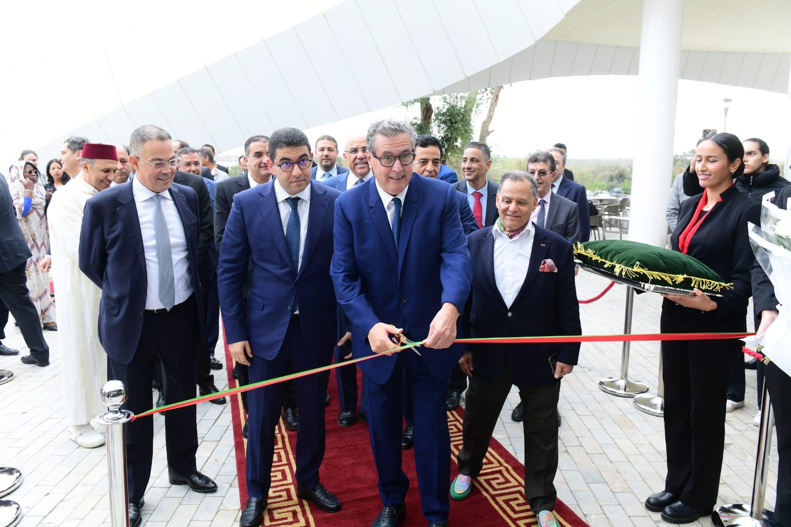 عزيز أخنوش يترأس افتتاح متحف كرة القدم المغربية