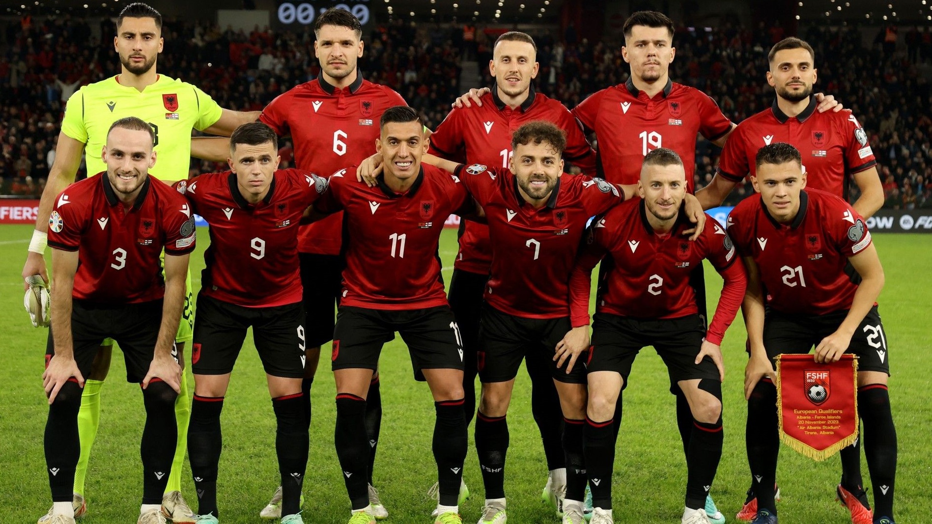 منتخب ألبانيا يتحلى بالروح في مجموعة 