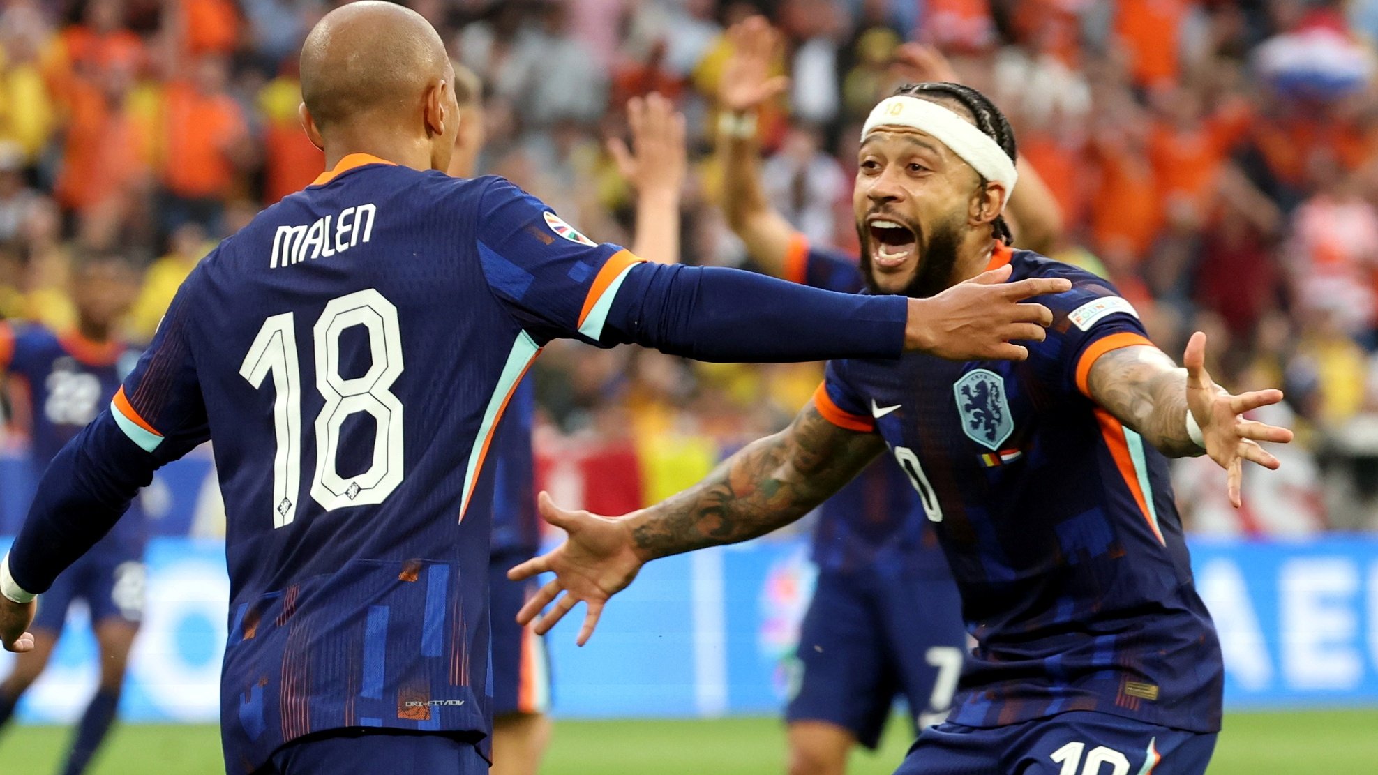 منتخب هولندا يتقدم بثيات في بطولة يورو 2024