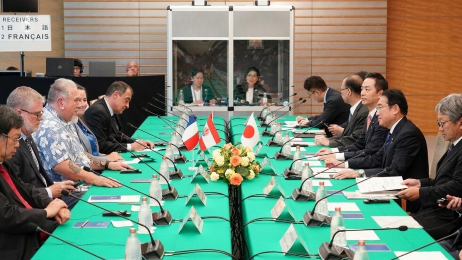 قمة اليابان ودول المحيط الهادئ في طوكيو. في 18 تموز (يوليو) 2024 