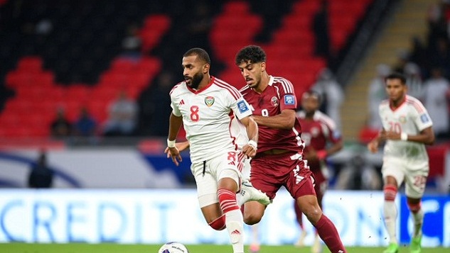 المنتخب الاماراتي يفوز بثلاثية لهدف على نظيره القطري في تصفيات المونديال