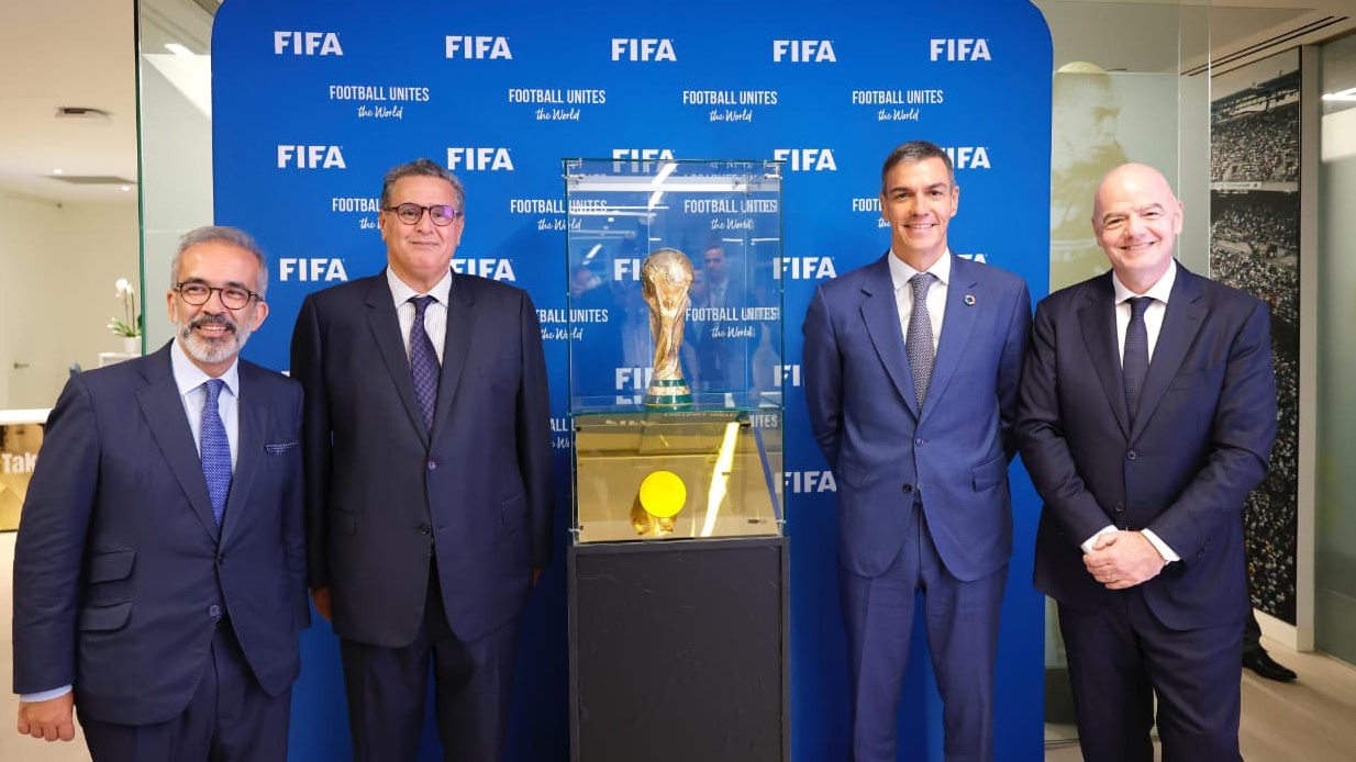 رؤساء حكومات الدول المنظمة لكأس العالم 2030 في اجتماع بمقر الفيفا بنيويورك