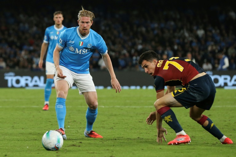 قلب دي بروين الطاولة على جنوى بعد نزوله بديلا