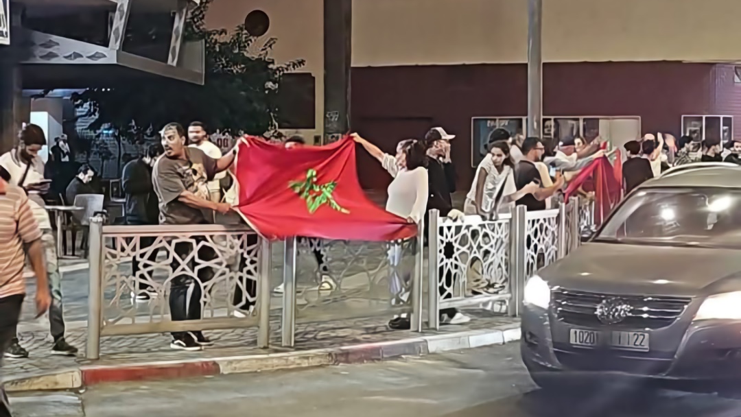فرحة في شوارع المغرب بعد تأهل 