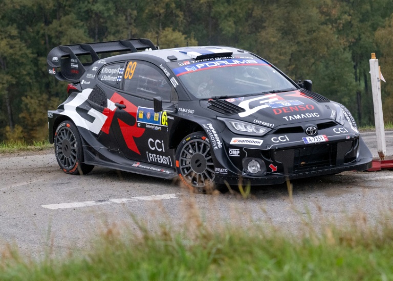 الفنلندي كالي روفانبيرا في لقطة له خلال سباق جائزة اوروبا الوسطى. 19 تشرين الاول/اكتوبر 2025