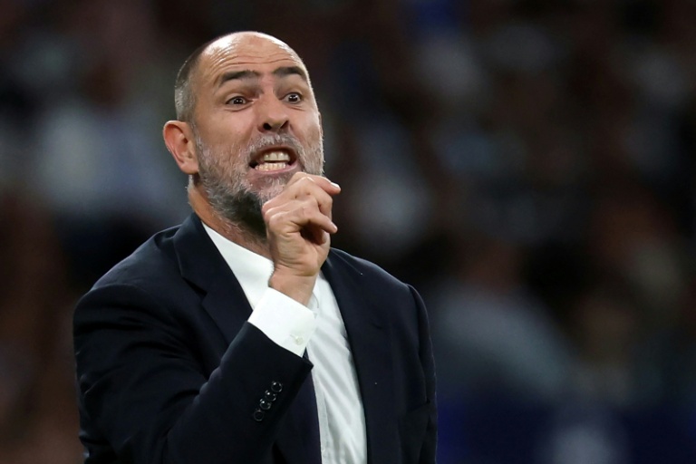 المدرب الكرواتي إيغور تودور خلال مباراة يوفنتوس وريال مدريد الاسباني في دوري أبطال أوروبا لكرة القدم. مدريد في 22 تشرين الأول/أكتوبر 2025