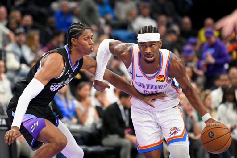 سجل غلجيوس-ألكسندر 31 نقطة لأوكلاهوما في سلة يوتا