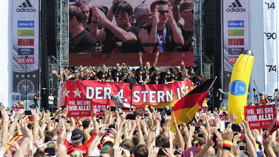 Real Madrid's players celebrate after team mate Ronaldo scored a penalty against Atletico Madrid during their Champions League final soccer match at the Luz Stadium in Lisbon