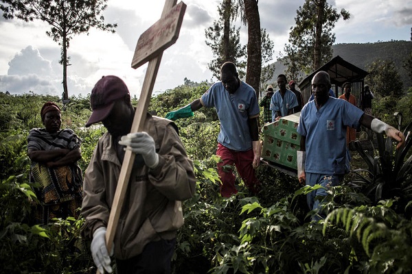 أكثر من ثلاثة آلاف إصابة و2231 وفاة بإيبولا في الكونغو الديموقراطية