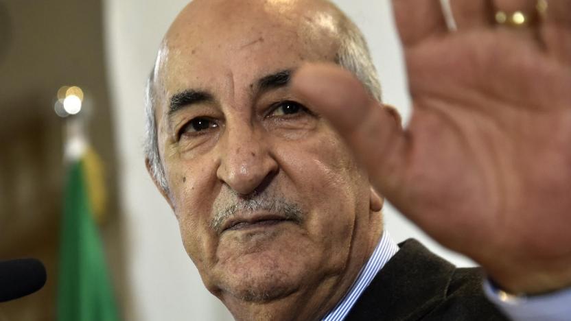 الرئيس الجزائري يدخل طوعيا في حجر صحي لخمسة أيام