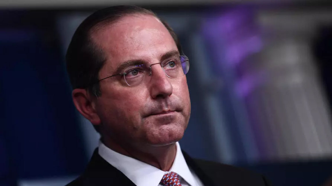 وزير الصحة الأميركي أليكس عازار