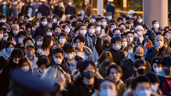 سجلت اليابان انتشارا محدودا للفيروس مقارنة بأجزاء أخرى من العالم