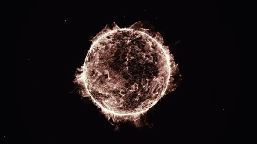 انفجار النجم العملاق ينشر أشعة غاما في الفضاء