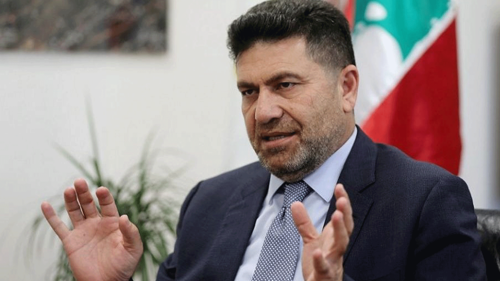 وزير الطاقة اللبناني ريمون غجر وصل الى بغداد الجمعة 23 تموز/ يوليو 2021