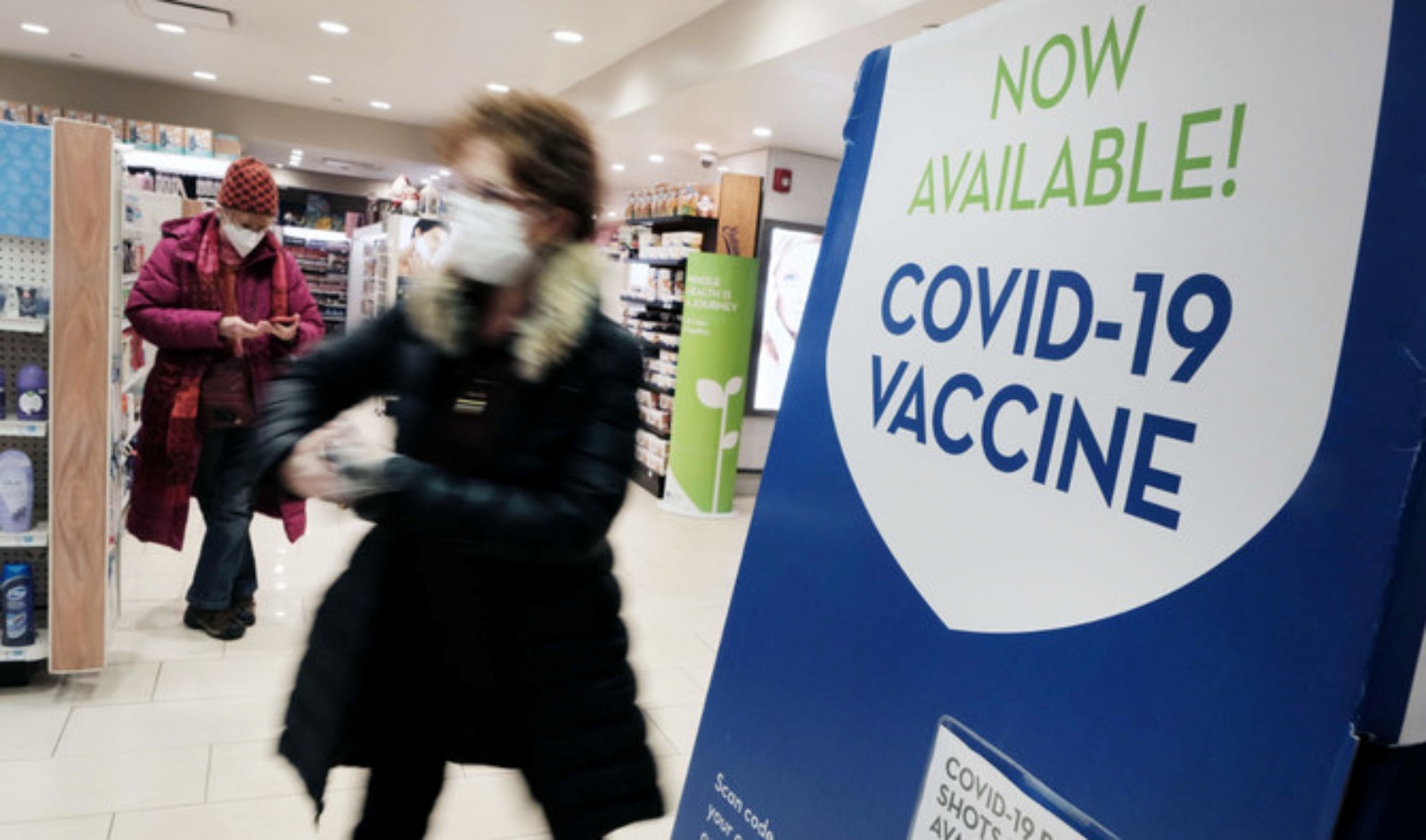 صيدلية في Grand Central Terminal تسوق للقاح COVID-19 في 09 كاون الأول/ديسمبر 2021 في مدينة نيويورك.