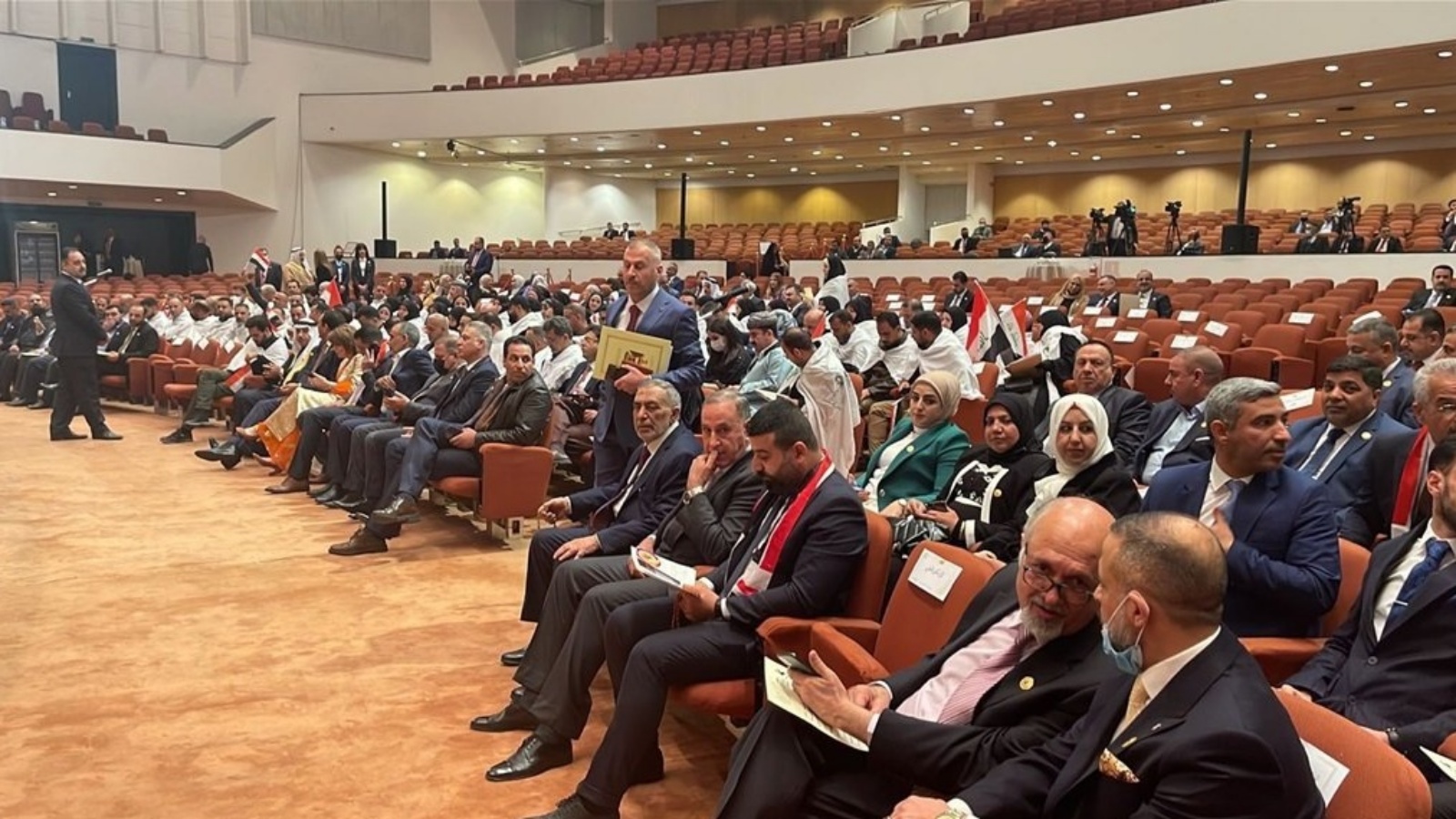 جلسة البرلمان العراقي الجديد الأحد 9 كانون الثاني/ يناير 2022 (إعلام البرلمان)