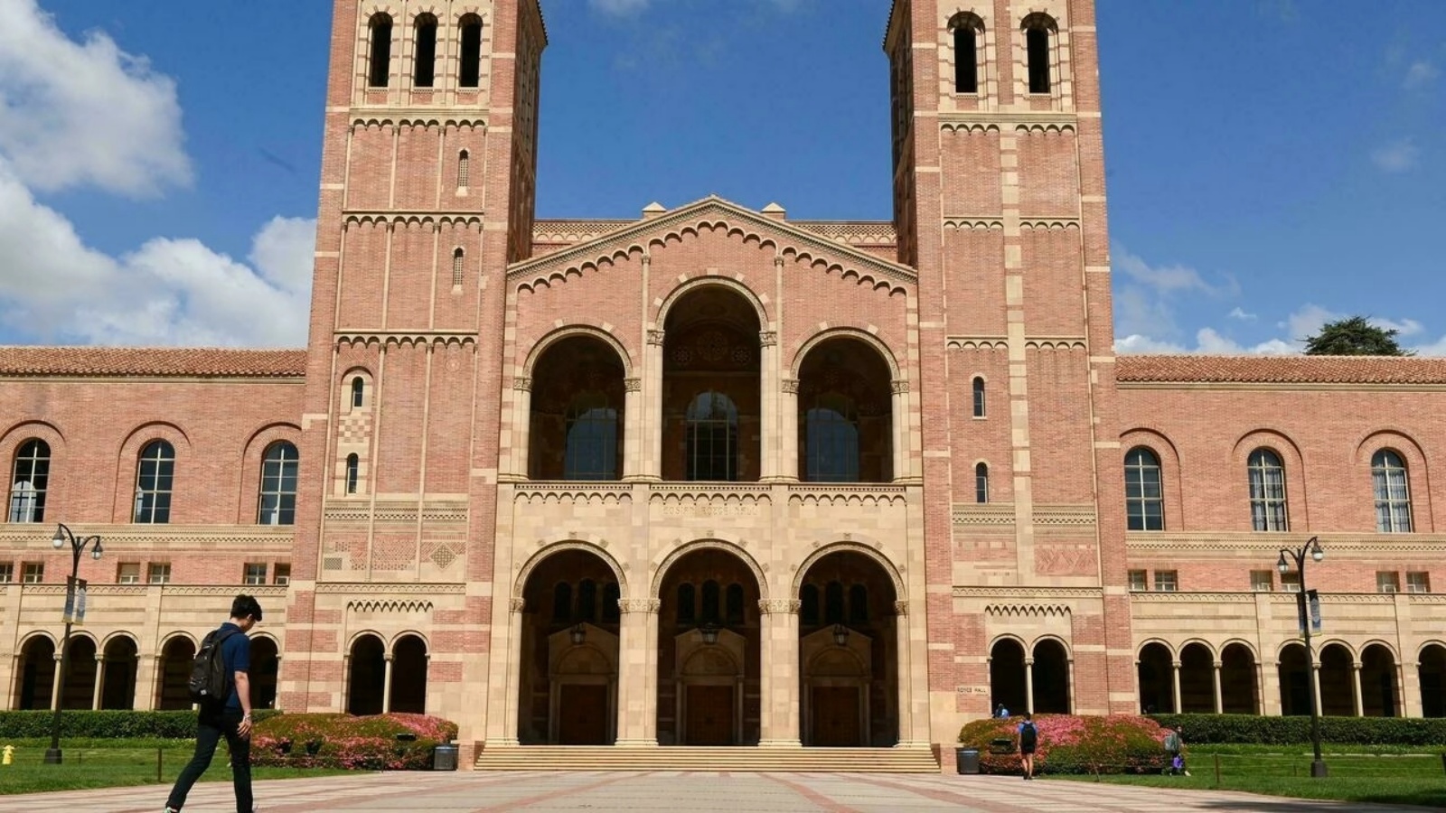 جامعة كاليفورنيا في لوس انجليس في صورة ملتقطة في مارس 2020