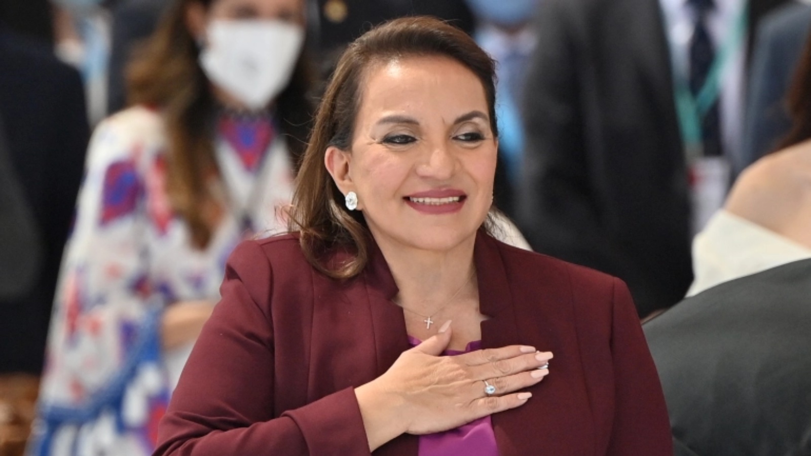 الرئيسة الجديدة لهندوراس زيومارا كاسترو