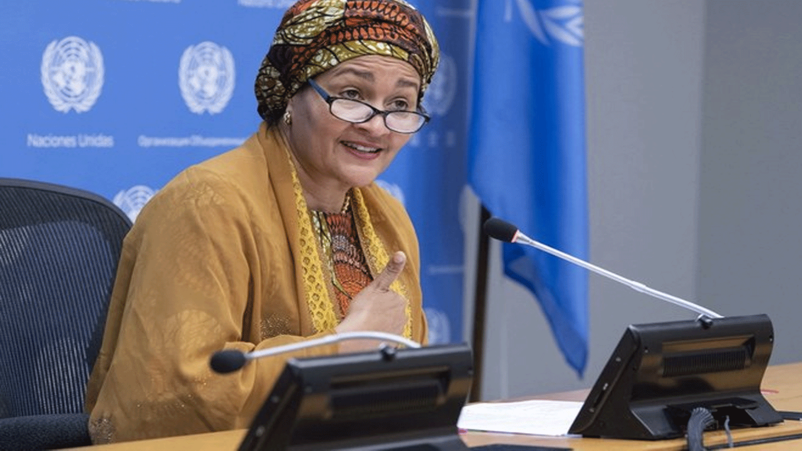 نائبة الأمين العام للأمم المتحدة أمينة محمد 
