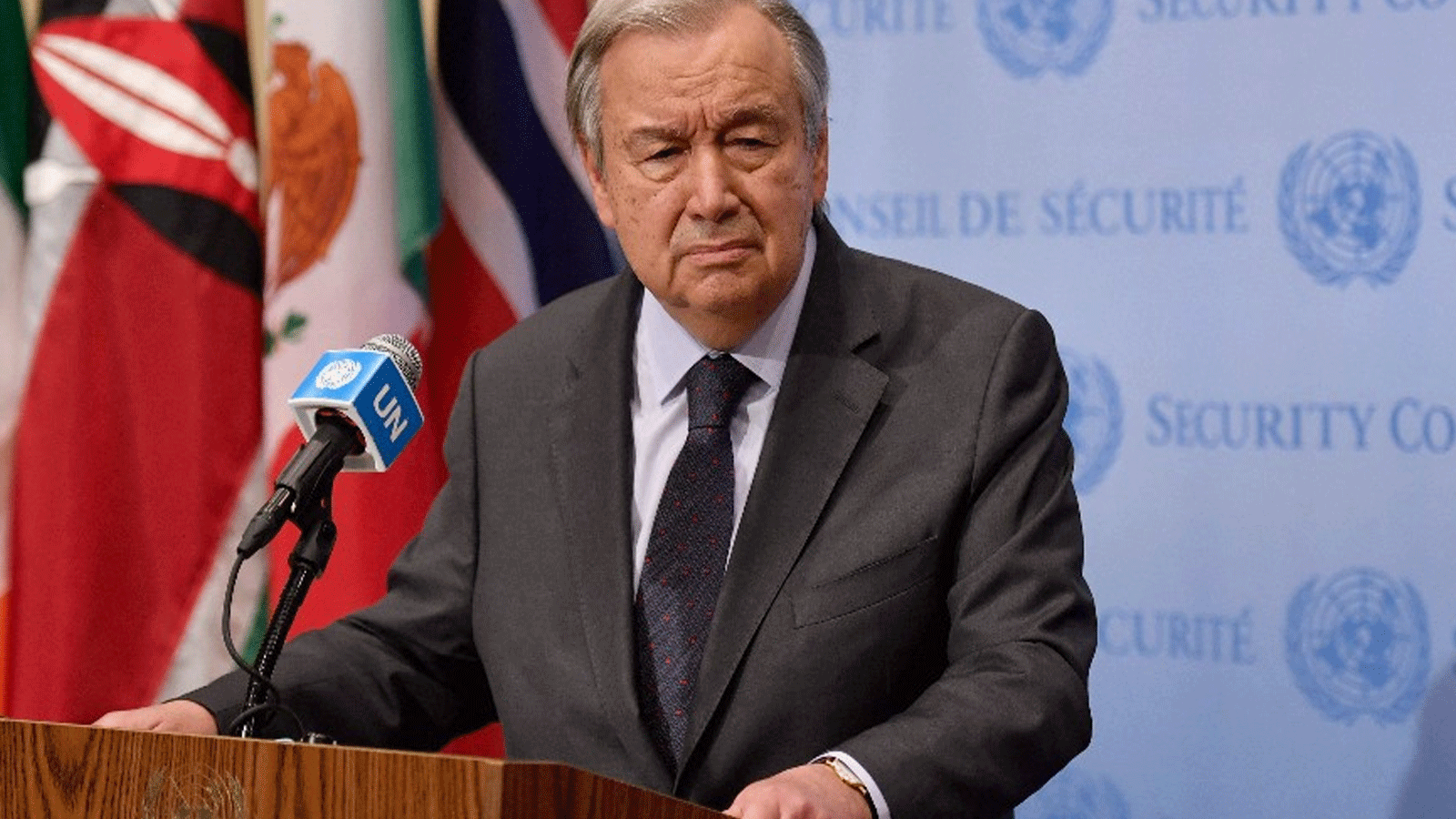 الأمين العام للأمم المتحدة أنطونيو غوتيريش 