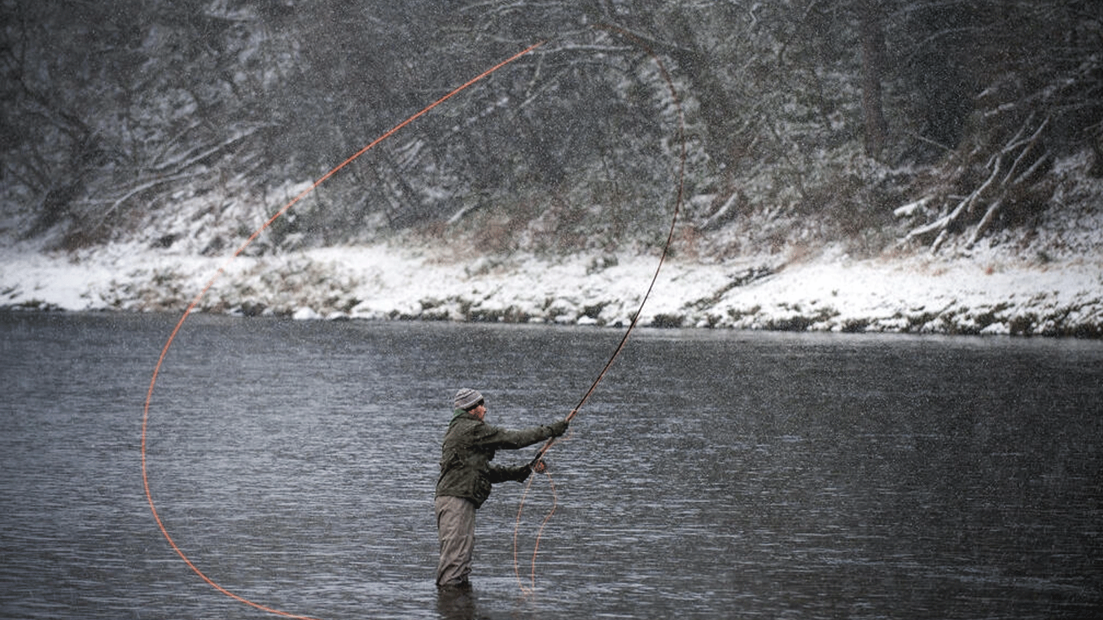 الصيادون على نهر سباي في المرتفعات الاسكتلندية يشتكون انخفاض أعداد سمك السلمون