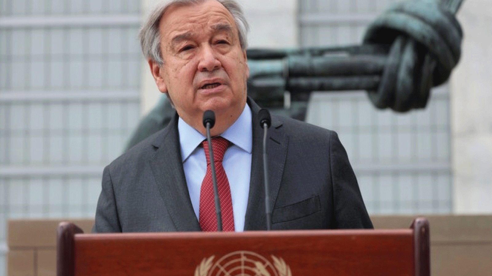 الأمين العام للأمم المتحدة أنطونيو غوتيريش 