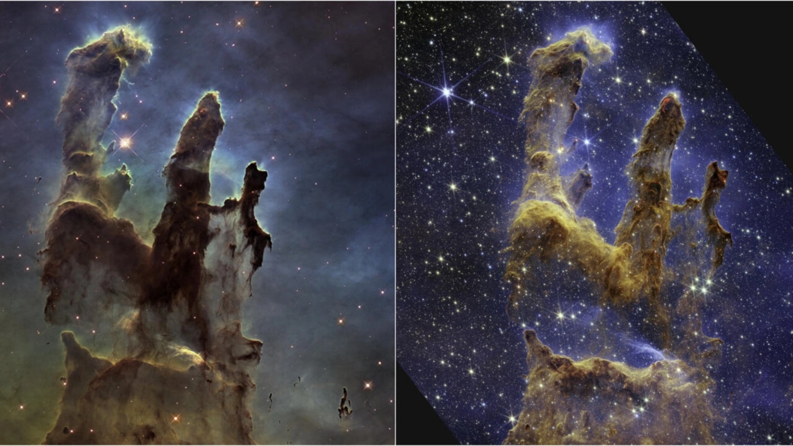 تُظهر هذه الصور المنشورة التي قدمتها ناسا 