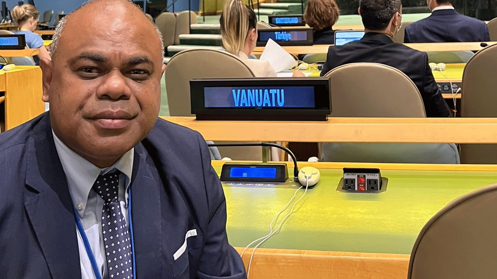 سفير فانواتو لدى الأمم المتحدة اودو تيفي