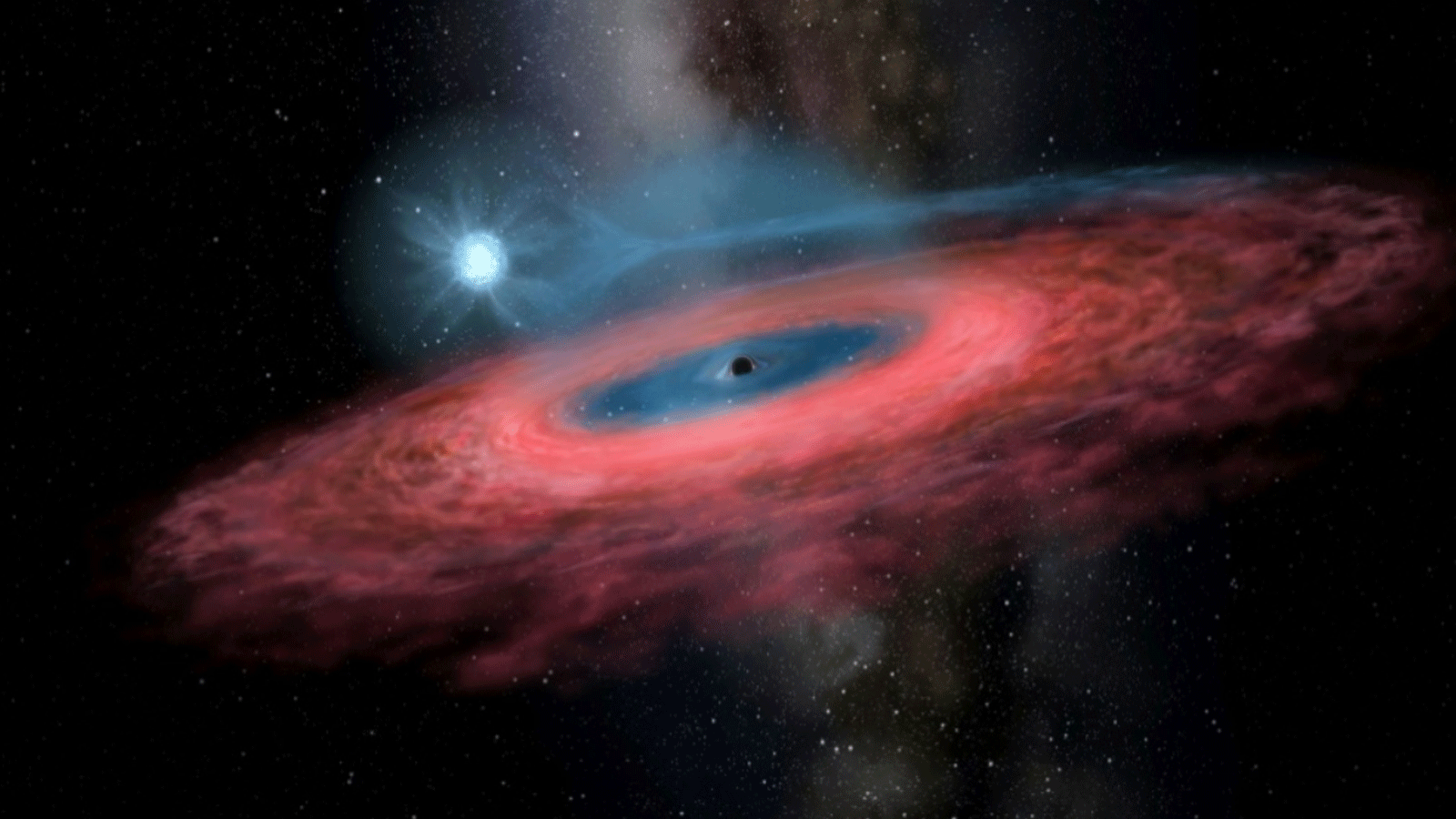 علماء الفلك يقولون إن الثقب الأسود الذي اكتشفوه هو ضعف حجمه، وفقًا للنماذج الحالية