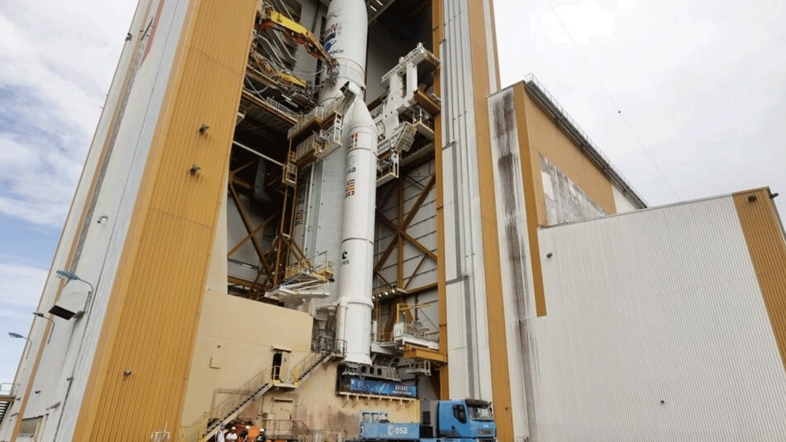 صورة ارشيفية لصاروخ آريان 5