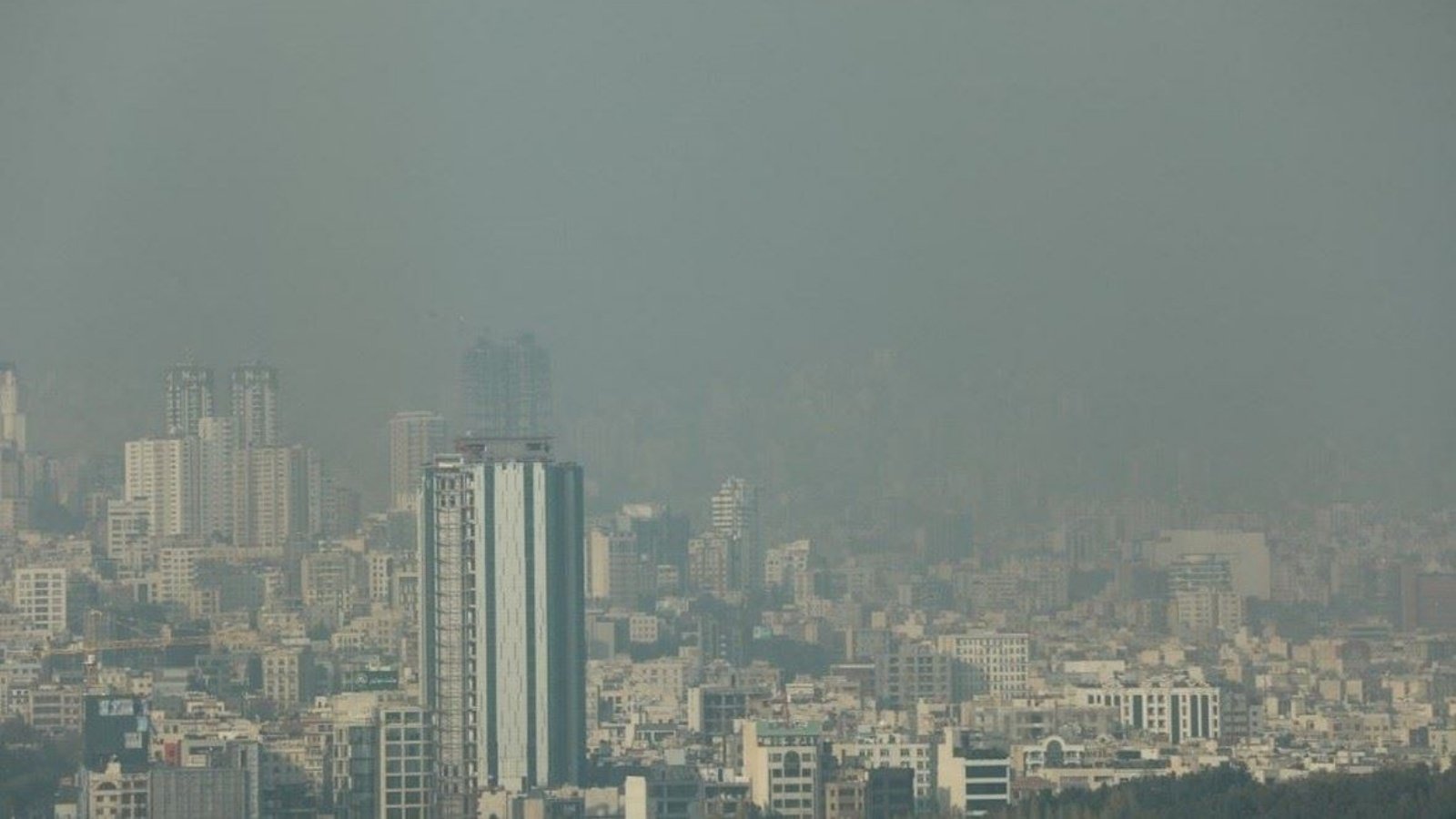 ضباب يغطي طهران 14 نوفمبر 2023