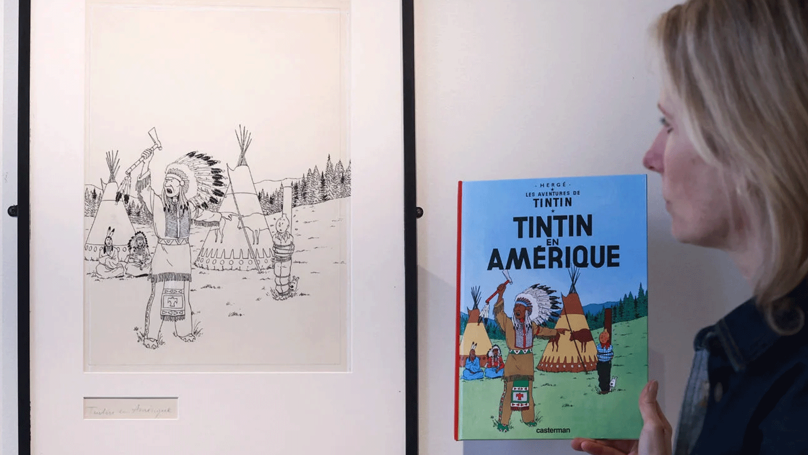 الرسم الأصلي لغلاف أحد مجلدات 