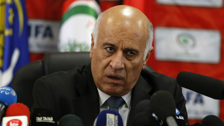 رئيس الاتحاد الفلسطيني لكرة القدم جبريل الرجوب