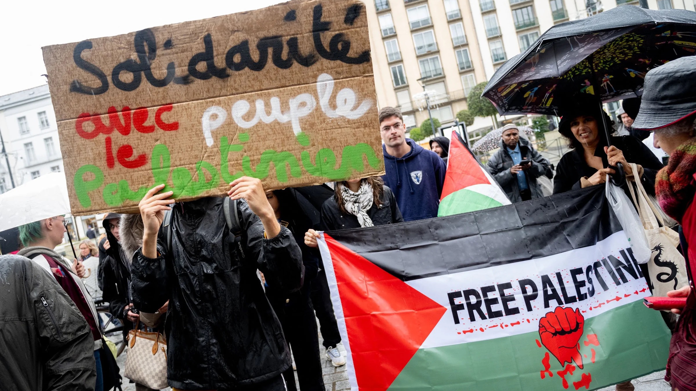 تضامن دولي واسع مع حقوق الشعب الفلسطيني