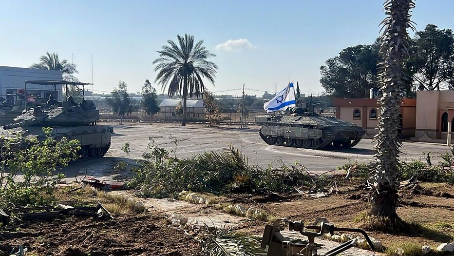 دبابة إسرائيليَّة في رفح الثلاثاء في 7 أيار (مايو) 2024
